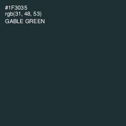 #1F3035 - Gable Green Color Image